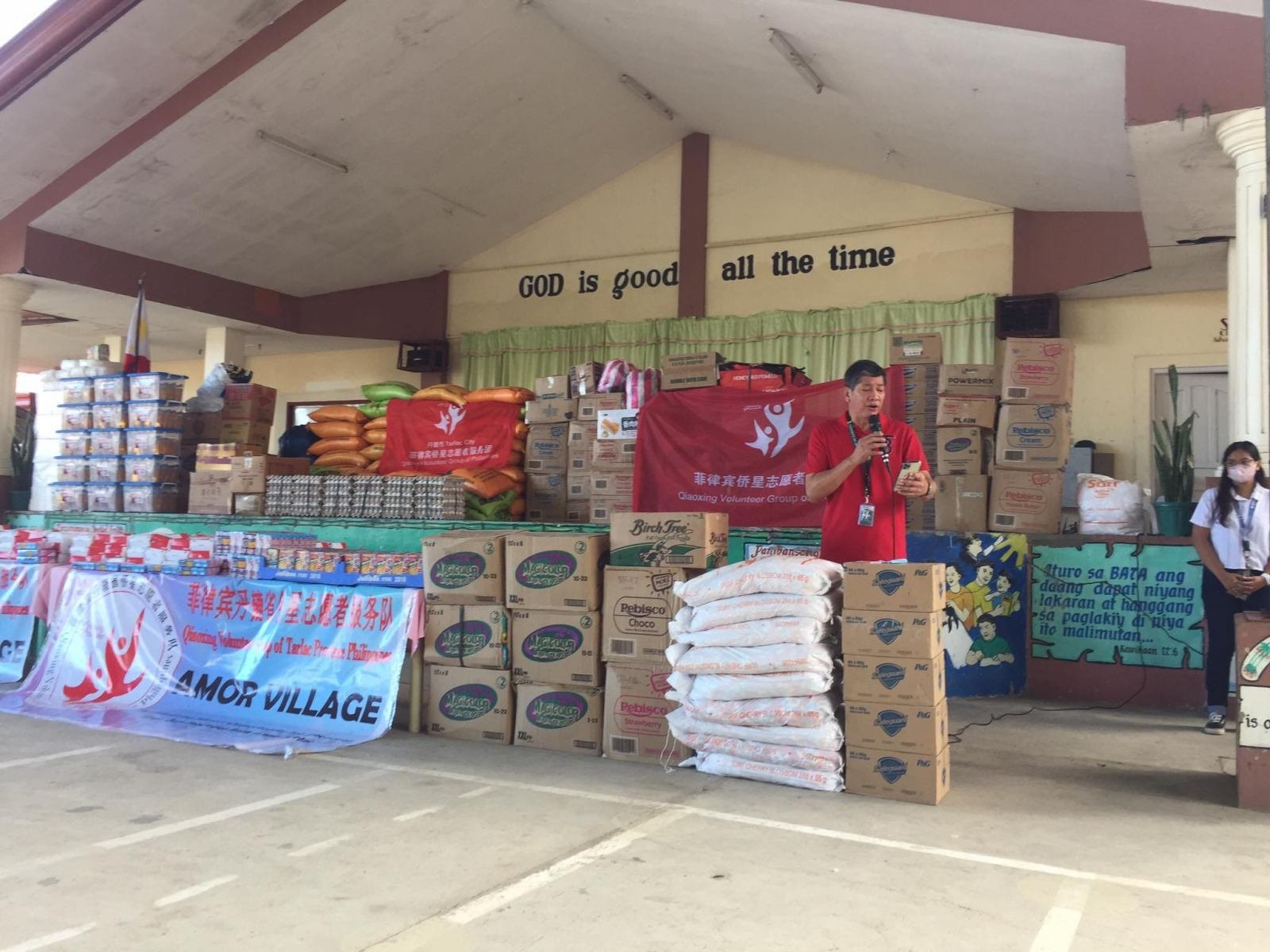 Community donations delivered to AMOR Village